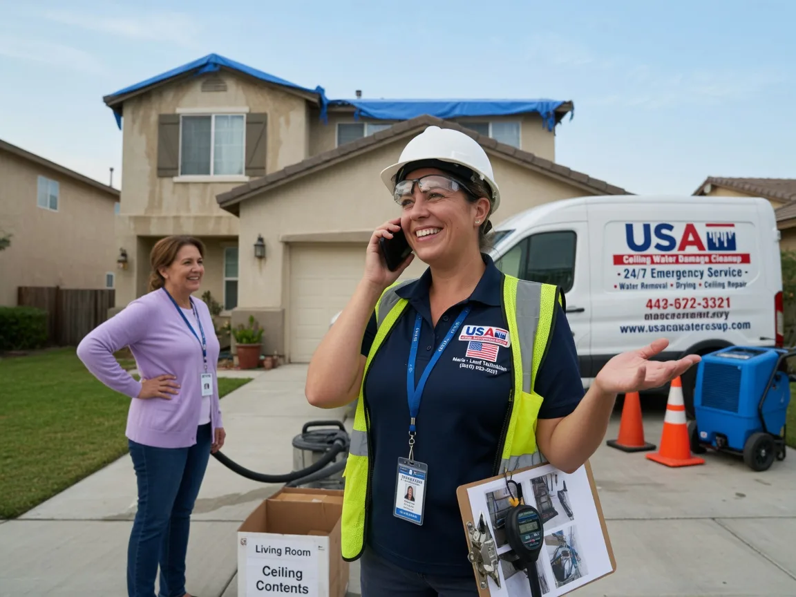 Ceiling Water Damage Restoration Calliham, TX FAQs